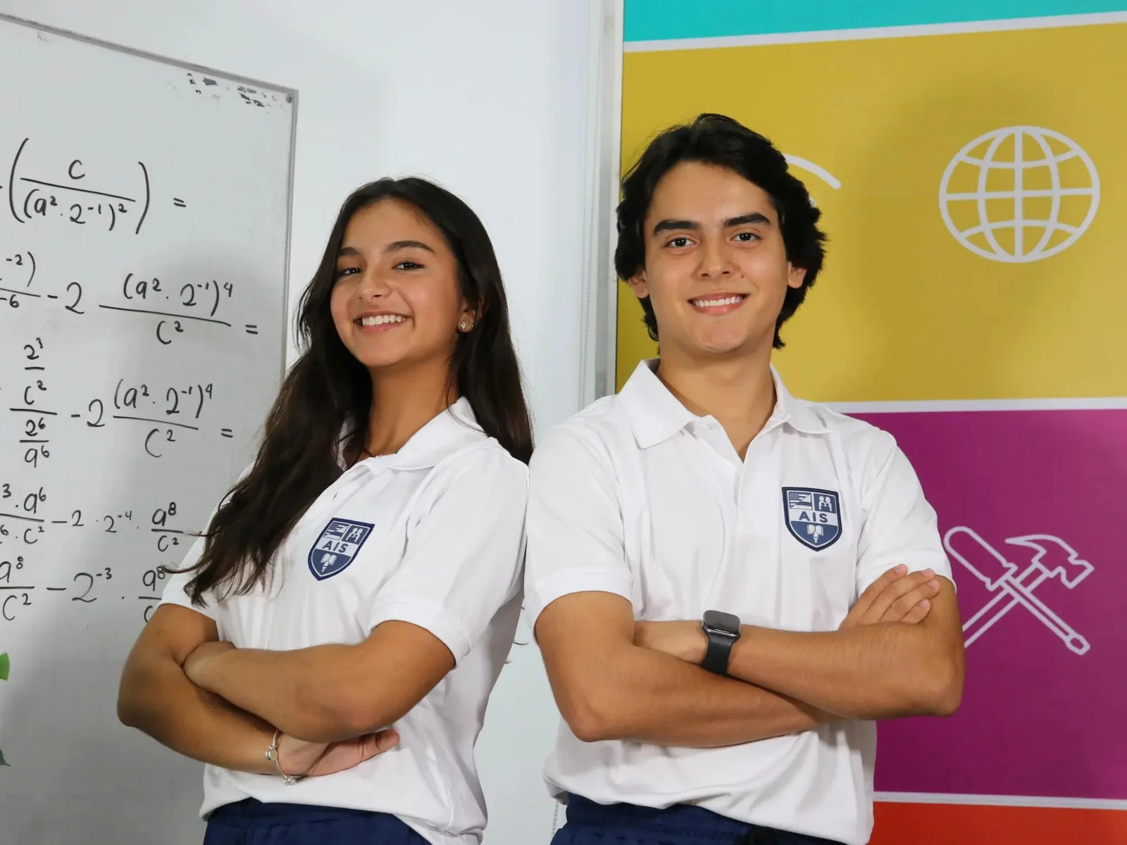 Secondary students at Altamira International School